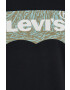 Levi's Памучна тениска в черно с принт - Pepit.bg