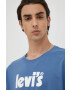 Levi's Памучна тениска с принт - Pepit.bg
