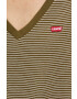 Levi's Памучна тениска в бяло - Pepit.bg
