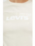 Levi's Памучна тениска в бежово - Pepit.bg