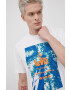 Levi's Памучна тениска в лилаво с принт - Pepit.bg