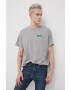 Levi's Памучна тениска в меланж на сиво - Pepit.bg