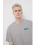 Levi's Памучна тениска в меланж на сиво - Pepit.bg