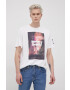 Levi's Памучна тениска в бяло с принт - Pepit.bg