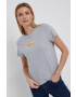 Levi's Памучна тениска в сиво - Pepit.bg