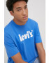 Levi's Памучна тениска с принт - Pepit.bg