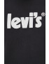 Levi's Памучна тениска в черно с принт - Pepit.bg