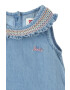 Levi's Бебешка рокля в синьо къс модел разкроен модел - Pepit.bg