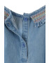 Levi's Бебешка рокля в синьо къс модел разкроен модел - Pepit.bg