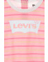 Levi's Бебешки памучен къс гащеризон (2 броя) - Pepit.bg