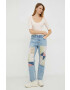 Levi's Блуза в розово с изчистен дизайн - Pepit.bg