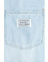 Levi's Детска дънкова рокля в синьо къса със стандартна кройка - Pepit.bg