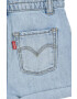 Levi's Детски дънков къс панталон в синьо с изчистен дизайн - Pepit.bg