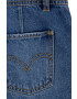 Levi's Детски дънков къс панталон в синьо с изчистен дизайн - Pepit.bg