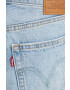 Levi's Дънкова пола в синьо къс модел със стандартна кройка - Pepit.bg