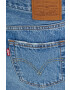 Levi's Дънкова пола в синьо къс модел със стандартна кройка - Pepit.bg