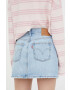 Levi's Дънкова пола в синьо къс модел със стандартна кройка - Pepit.bg