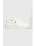 Levi's Кожени маратонки Glide в бяло D7521.0001 - Pepit.bg