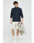 Levi's Къс панталон с лен в бежово - Pepit.bg