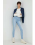 Levi's Памучна блуза с дълги ръкави в бяло - Pepit.bg