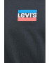 Levi's Памучна блуза с дълги ръкави в сиво с принт - Pepit.bg