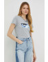 Levi's Памучна тениска в сиво - Pepit.bg