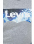 Levi's Памучна тениска в сиво - Pepit.bg