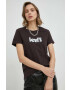 Levi's Памучна тениска в кафяво - Pepit.bg