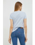 Levi's Памучна тениска в синьо - Pepit.bg