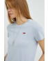 Levi's Памучна тениска в синьо - Pepit.bg