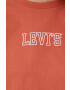 Levi's Памучна тениска в оранжево - Pepit.bg