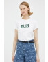 Levi's Памучна тениска в бяло - Pepit.bg