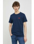Levi's Памучна тениска (2 броя) в черно с принт - Pepit.bg