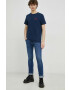 Levi's Памучна тениска (2 броя) в черно с принт - Pepit.bg