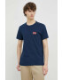 Levi's Памучна тениска (2 броя) в черно с принт - Pepit.bg