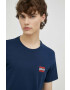 Levi's Памучна тениска (2 броя) в черно с принт - Pepit.bg