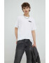 Levi's Памучна Тениска в бяло с принт - Pepit.bg