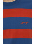 Levi's Памучна тениска с десен - Pepit.bg