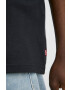 Levi's Памучна тениска В черно с апликация - Pepit.bg