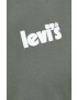 Levi's Памучна тениска в зелено с принт - Pepit.bg