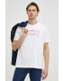Levi's Памучна тениска в бяло с принт - Pepit.bg