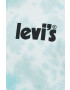Levi's Памучна тениска в синьо с десен - Pepit.bg