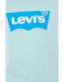 Levi's Памучна тениска в тюркоазено с принт - Pepit.bg