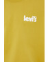 Levi's Памучна тениска в зелено с принт - Pepit.bg