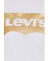 Levi's Памучна тениска в бяло - Pepit.bg