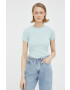 Levi's Памучна тениска в синьо - Pepit.bg