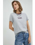 Levi's Памучна тениска в сиво - Pepit.bg