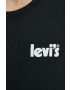 Levi's Памучна тениска в черно с принт - Pepit.bg