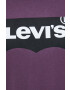 Levi's Памучна тениска в лилаво с принт - Pepit.bg