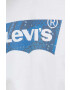Levi's Памучна тениска в бяло с принт - Pepit.bg